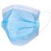50Pcs Disposable 3-Layer Masks, Anti Dust Breathable Disposable Earloop Mouth Face Mask, Comfortable Sanitary Masks-Blue Color 